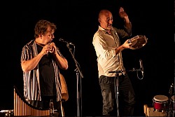 Olivier Ombredane, Sébastien Fauqué, Tierra del Sur, flûtiste, percussionniste