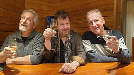 Tierra del Sur, Olivier Ombredane, Pierre Bluteau, Patrick Vassort, guitare, contrebasse, flûtes,